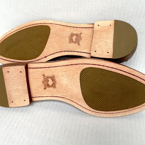 Trask Ali Perf Italian Metallic Suede Loafers NIB - Picture 9 of 14